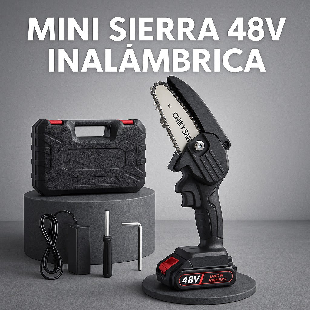 Mini Sierra inalámbrica 48V - Versátil, portente y profesional