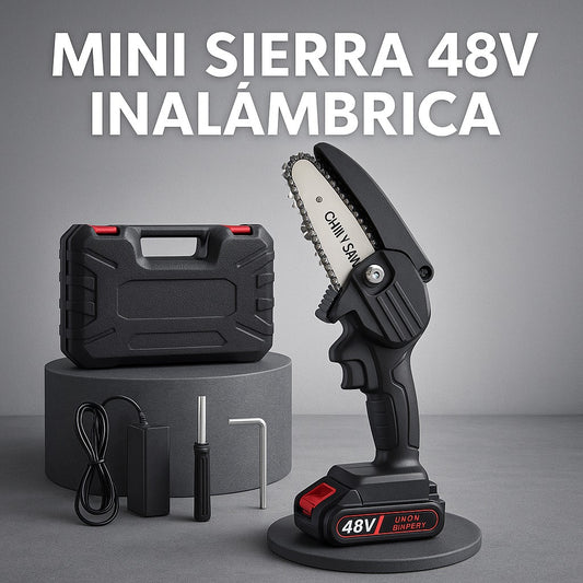 Mini Sierra inalámbrica 48V - Versátil, portente y profesional